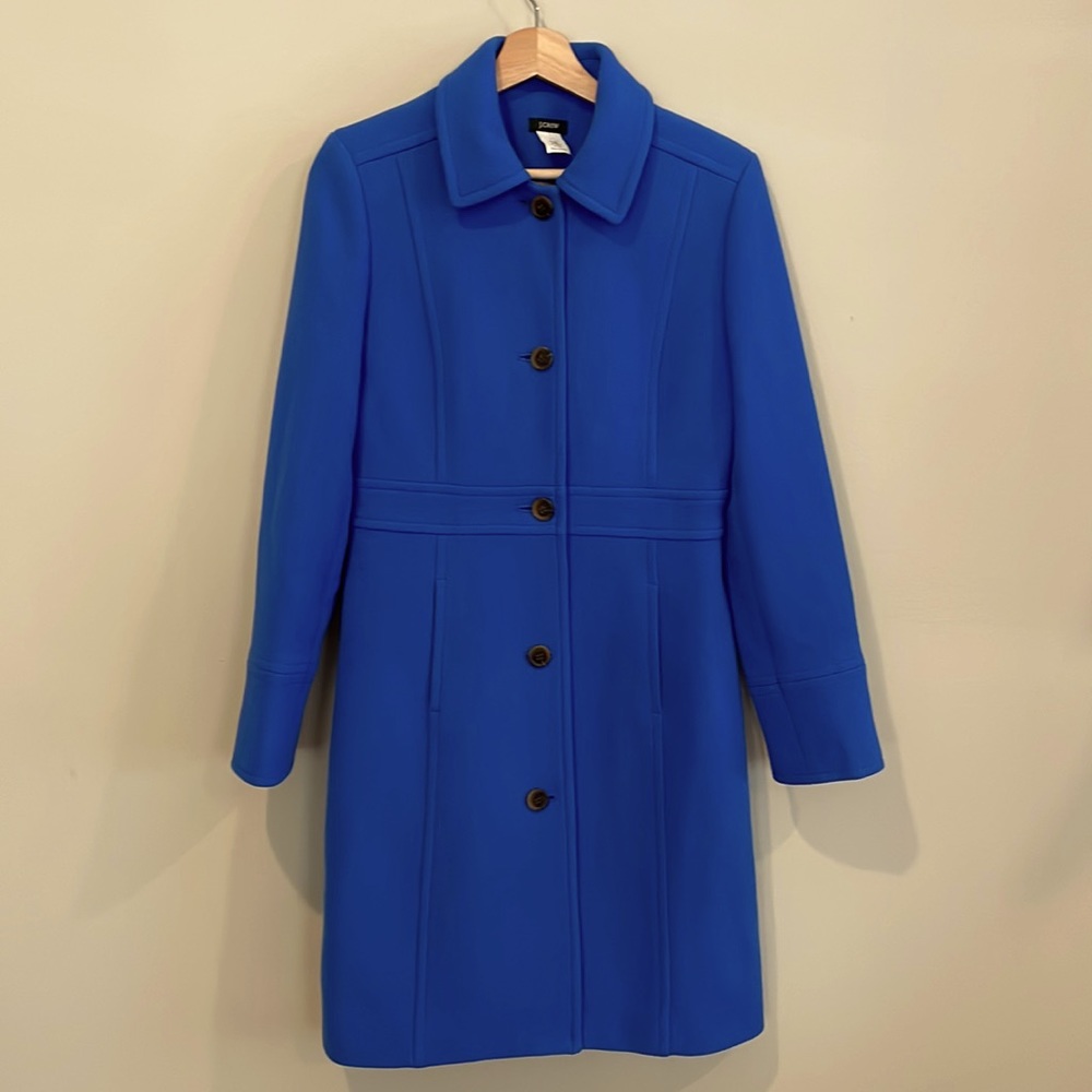J Crew Double Cloth Lady Day Coat